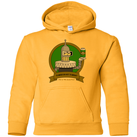 Sweatshirts Gold / YS To Beer or not to Beer Bender Edition Youth Hoodie