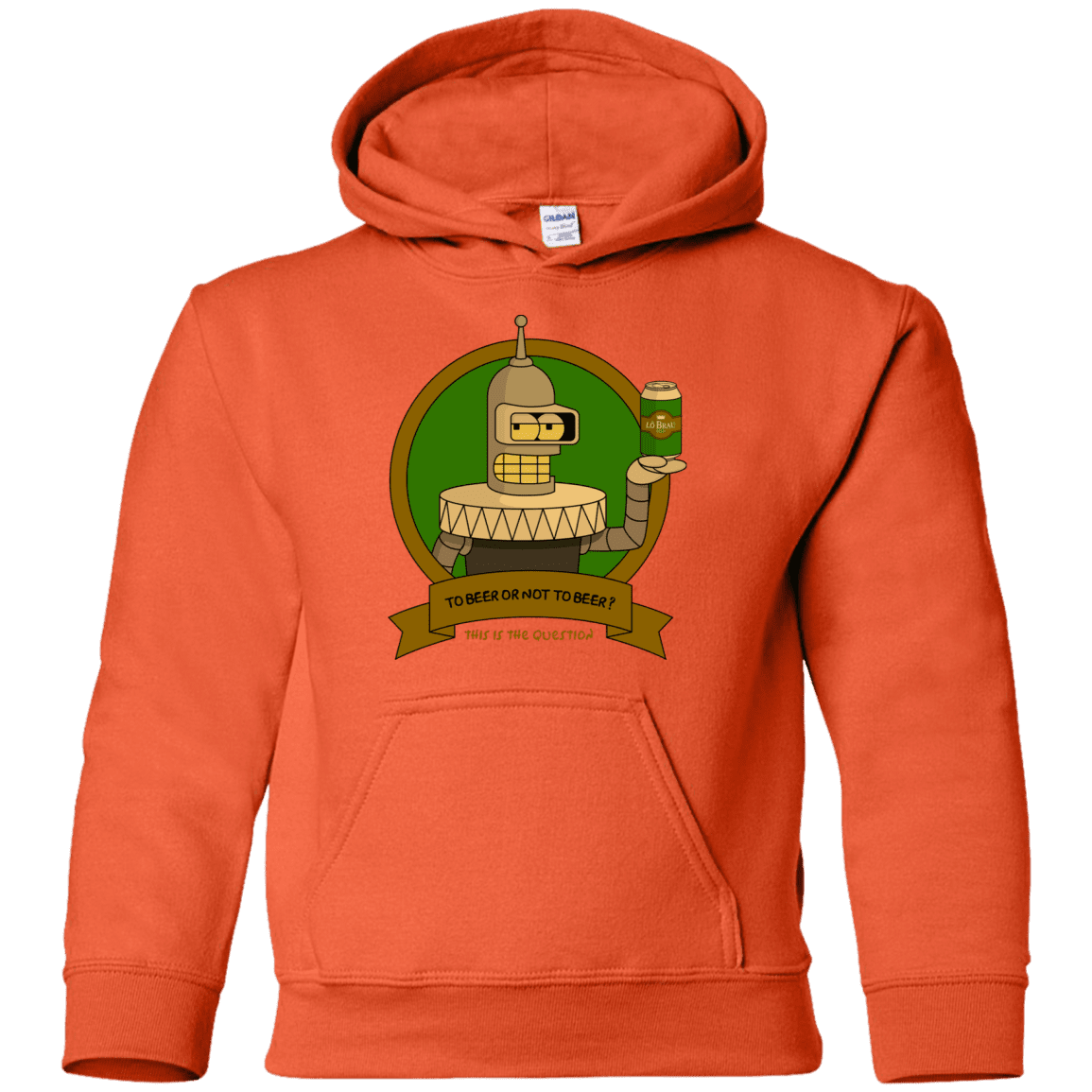 Sweatshirts Orange / YS To Beer or not to Beer Bender Edition Youth Hoodie