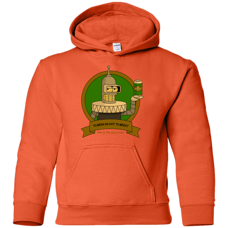 Sweatshirts Orange / YS To Beer or not to Beer Bender Edition Youth Hoodie