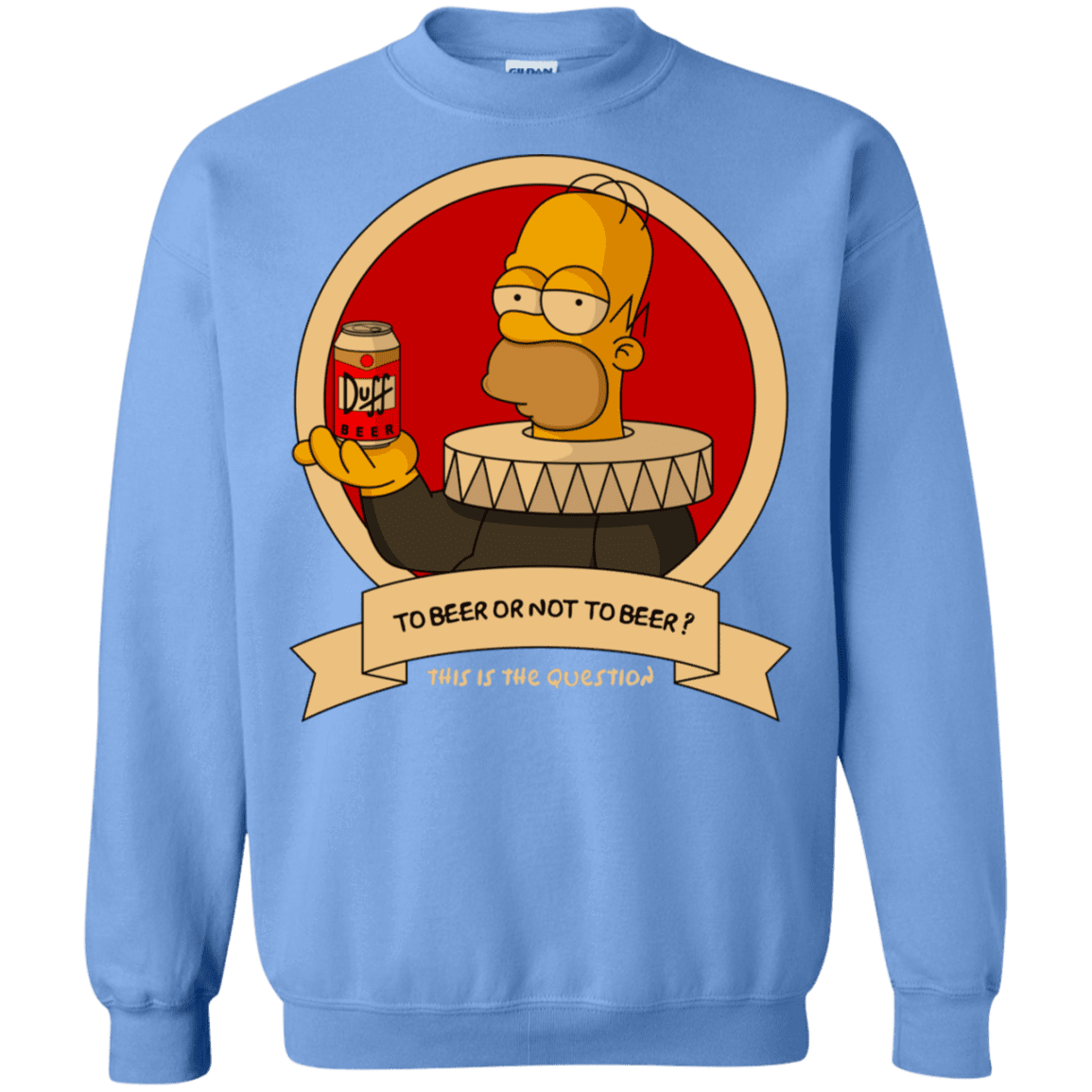 Sweatshirts Carolina Blue / S To Beer or not to Beer Crewneck Sweatshirt