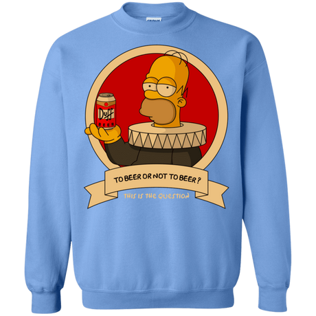 Sweatshirts Carolina Blue / S To Beer or not to Beer Crewneck Sweatshirt