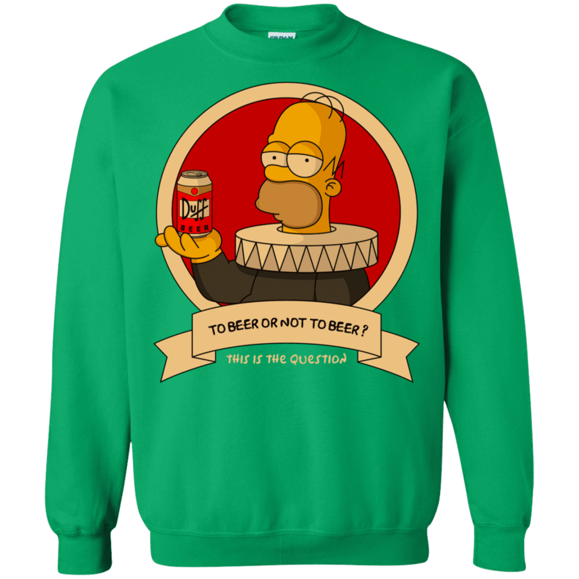 Sweatshirts Irish Green / S To Beer or not to Beer Crewneck Sweatshirt