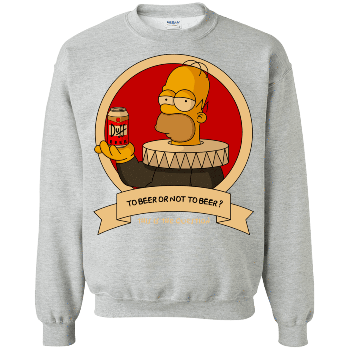 Sweatshirts Sport Grey / S To Beer or not to Beer Crewneck Sweatshirt