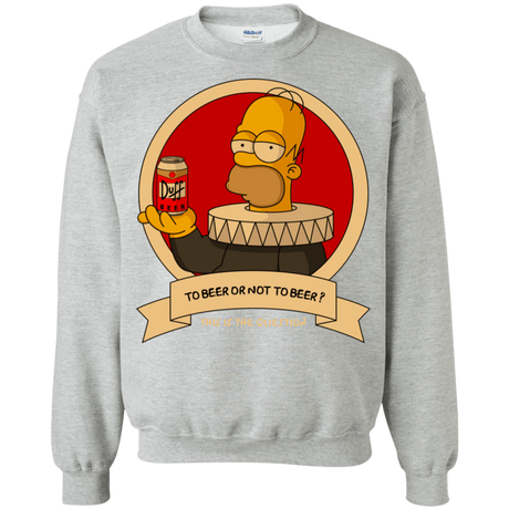 Sweatshirts Sport Grey / S To Beer or not to Beer Crewneck Sweatshirt