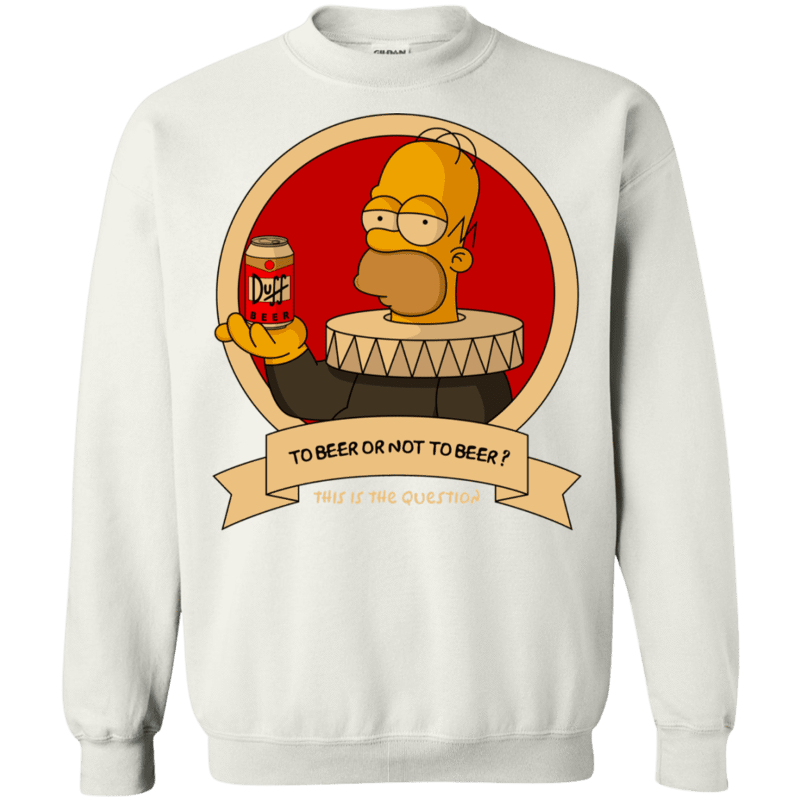 Sweatshirts White / S To Beer or not to Beer Crewneck Sweatshirt