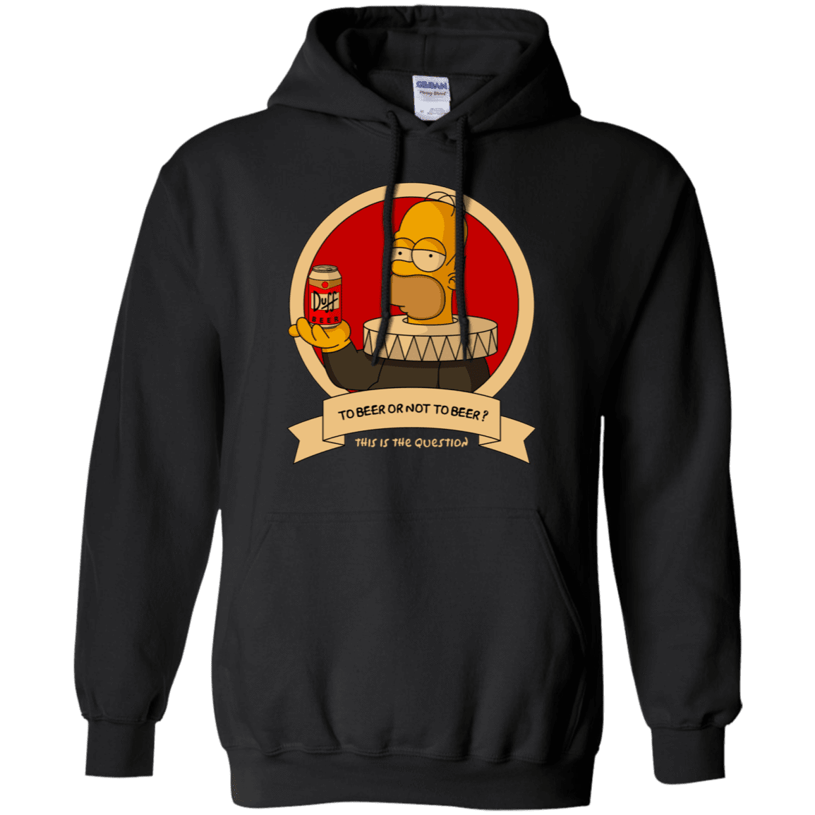 Sweatshirts Black / S To Beer or not to Beer Pullover Hoodie