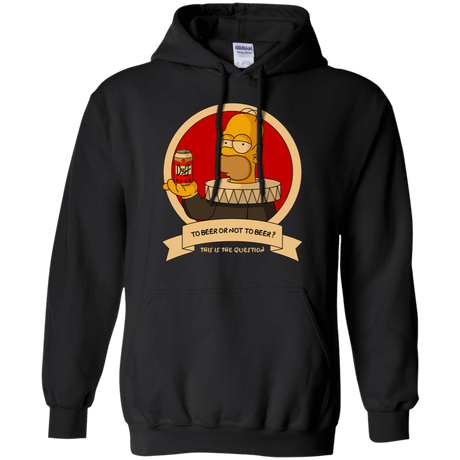 Sweatshirts Black / S To Beer or not to Beer Pullover Hoodie