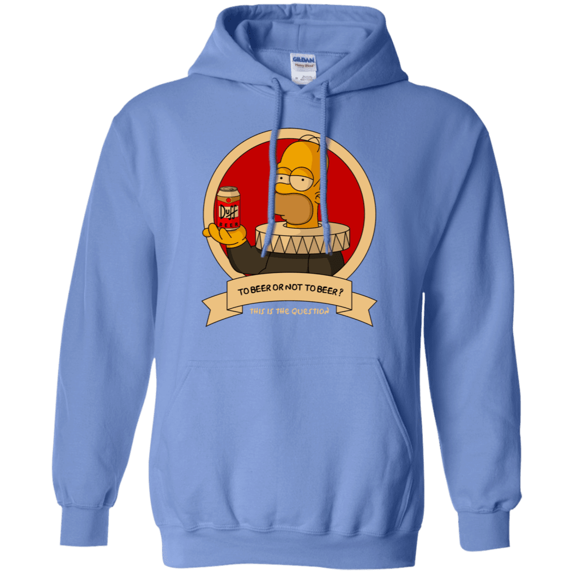 Sweatshirts Carolina Blue / S To Beer or not to Beer Pullover Hoodie