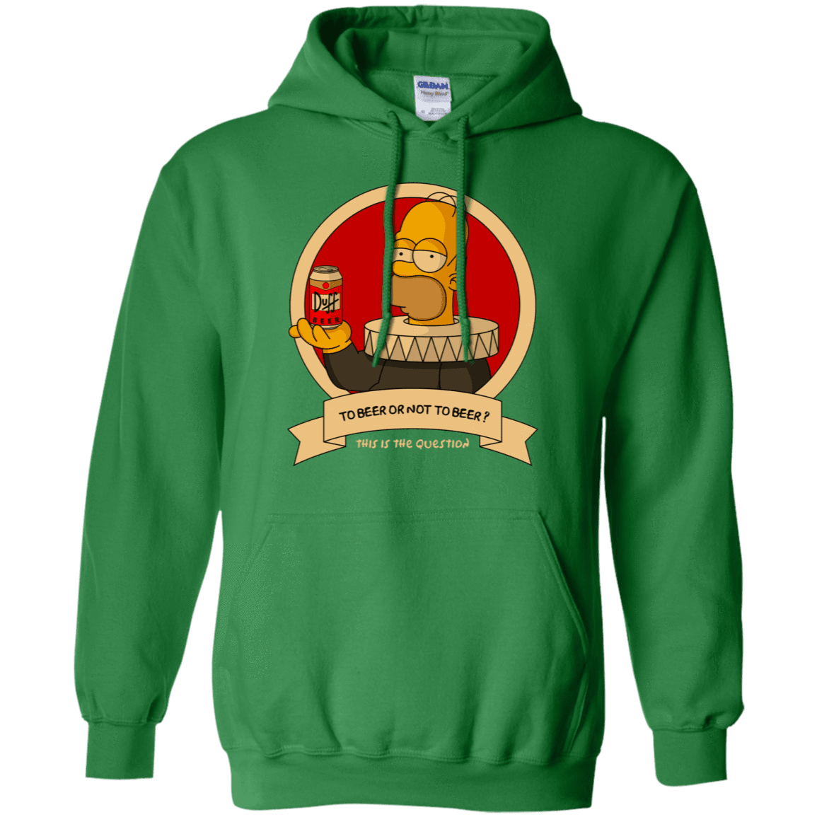 Sweatshirts Irish Green / S To Beer or not to Beer Pullover Hoodie