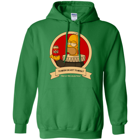 Sweatshirts Irish Green / S To Beer or not to Beer Pullover Hoodie