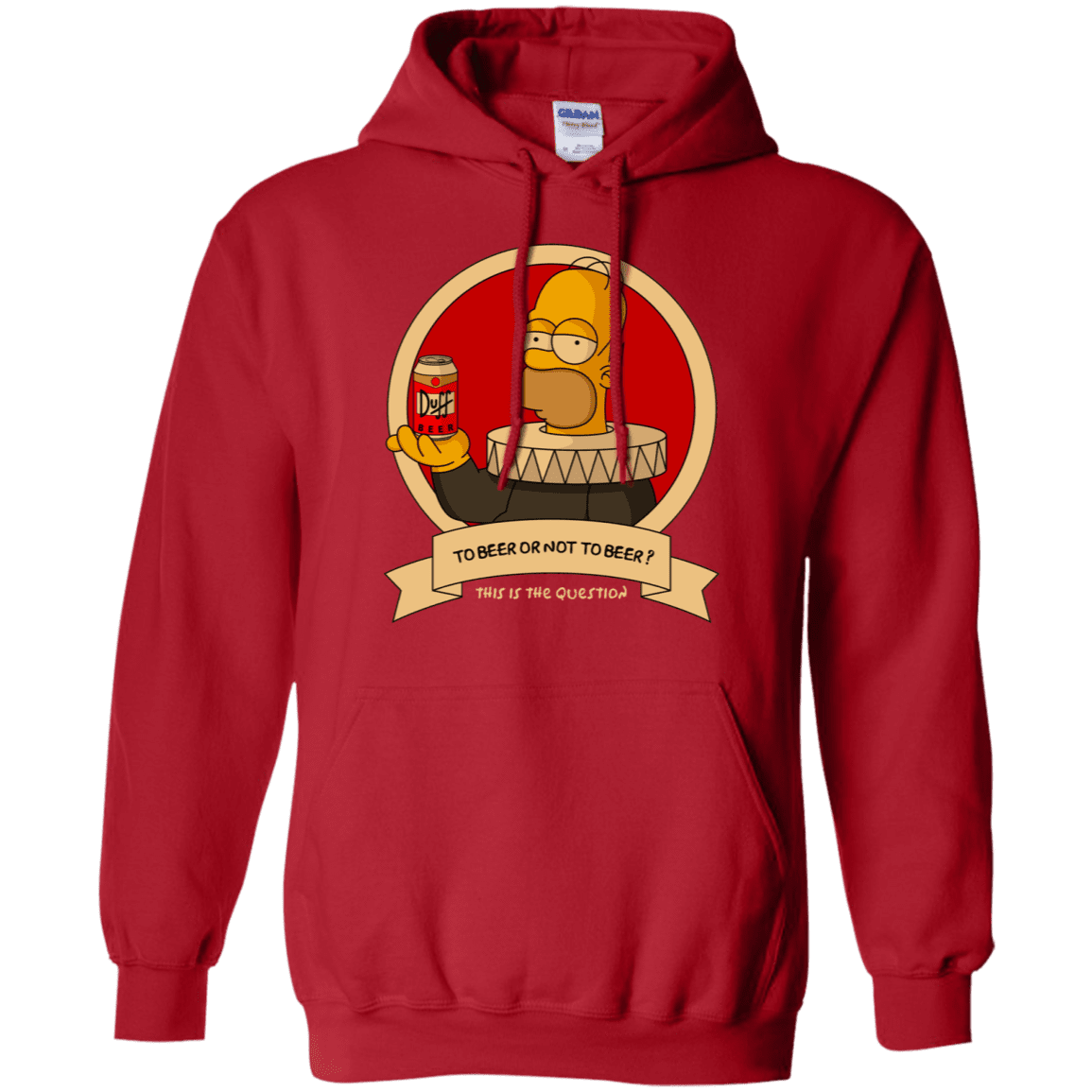 Sweatshirts Red / S To Beer or not to Beer Pullover Hoodie