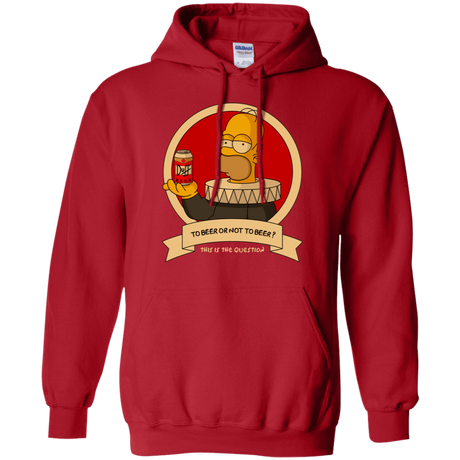 Sweatshirts Red / S To Beer or not to Beer Pullover Hoodie