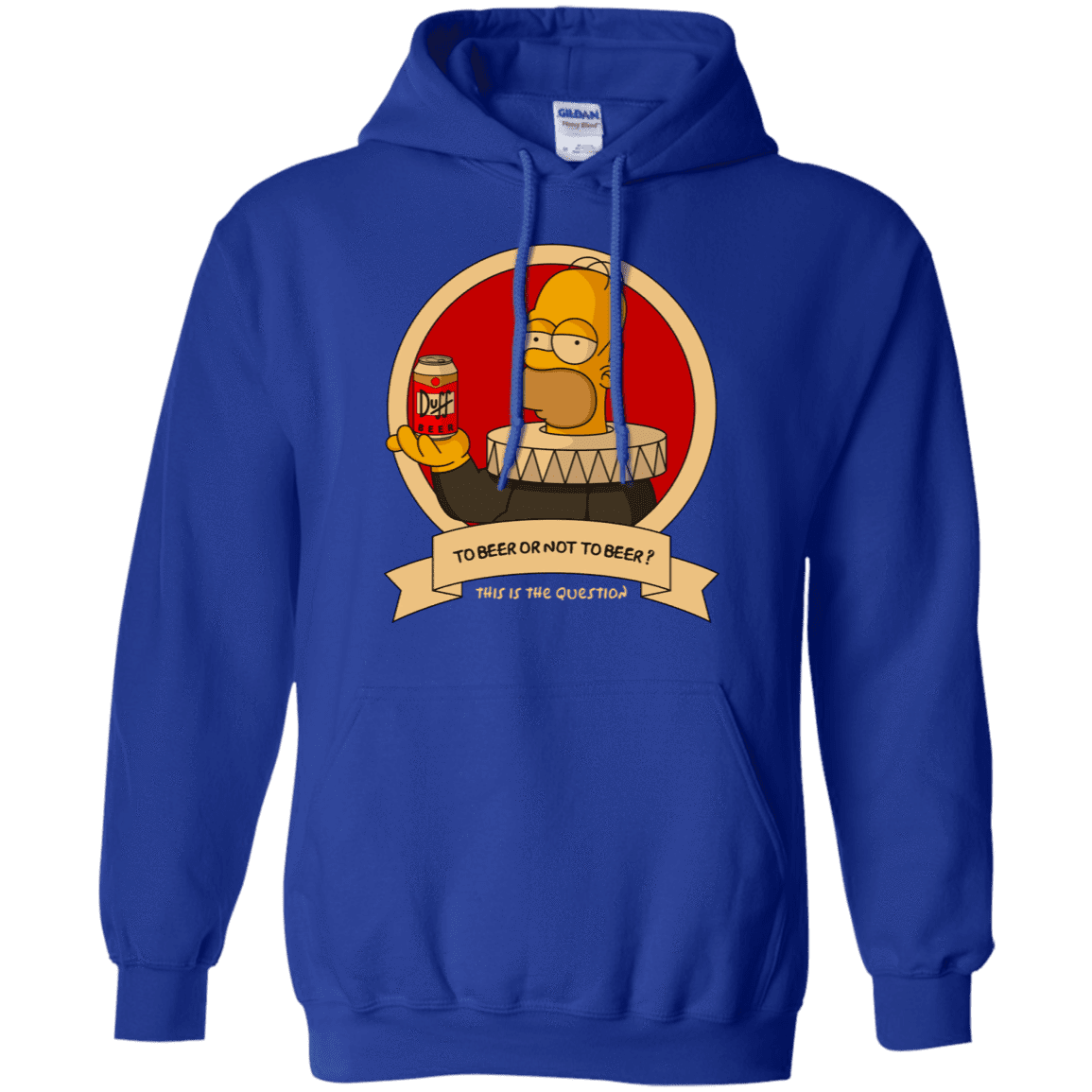 Sweatshirts Royal / S To Beer or not to Beer Pullover Hoodie