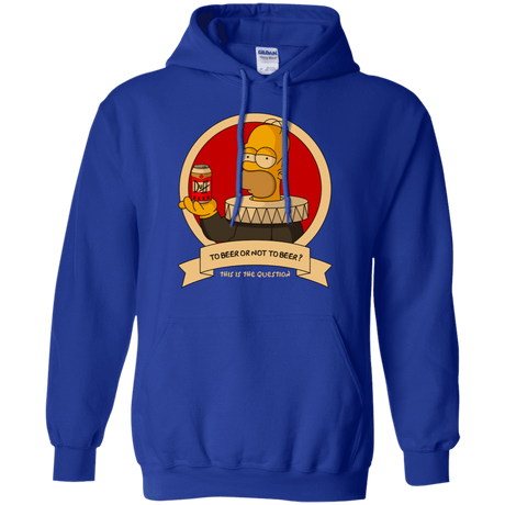 Sweatshirts Royal / S To Beer or not to Beer Pullover Hoodie