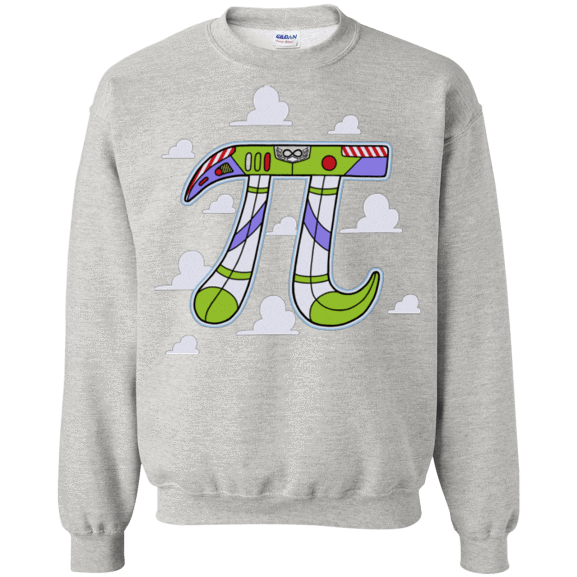Sweatshirts Ash / Small To Infinity Crewneck Sweatshirt