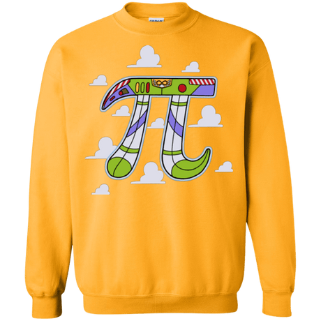 Sweatshirts Gold / Small To Infinity Crewneck Sweatshirt