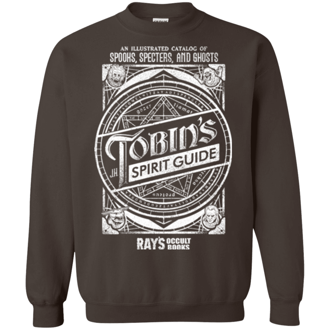 Sweatshirts Dark Chocolate / Small Tobin's Spirit Guide Crewneck Sweatshirt