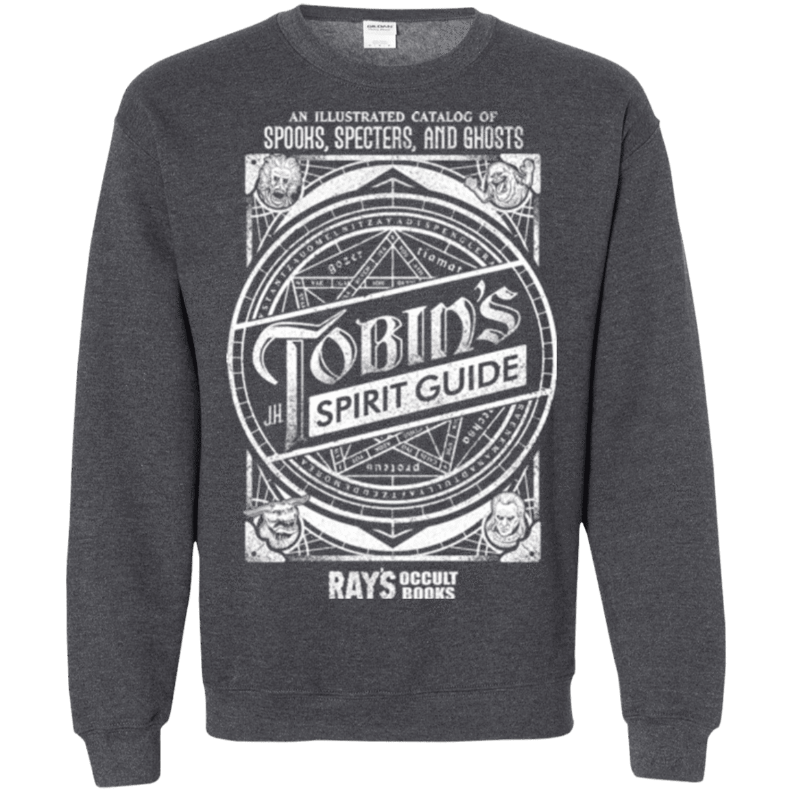 Sweatshirts Dark Heather / Small Tobin's Spirit Guide Crewneck Sweatshirt