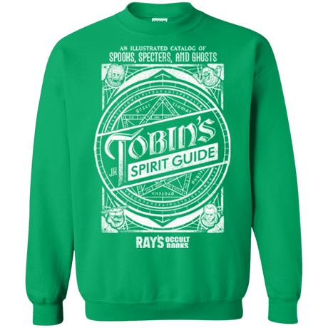 Sweatshirts Irish Green / Small Tobin's Spirit Guide Crewneck Sweatshirt