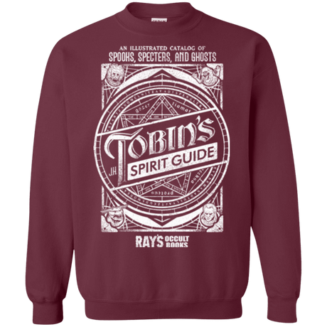 Sweatshirts Maroon / Small Tobin's Spirit Guide Crewneck Sweatshirt