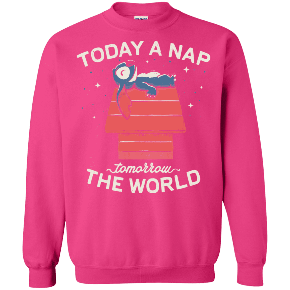 Sweatshirts Heliconia / S Today a Nap Tomorrow the World Crewneck Sweatshirt