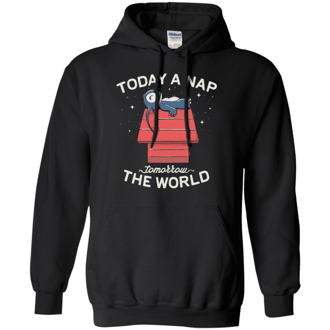 Sweatshirts Black / S Today a Nap Tomorrow the World Pullover Hoodie