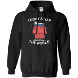 Sweatshirts Black / S Today a Nap Tomorrow the World Pullover Hoodie