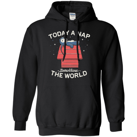 Sweatshirts Black / S Today a Nap Tomorrow the World Pullover Hoodie