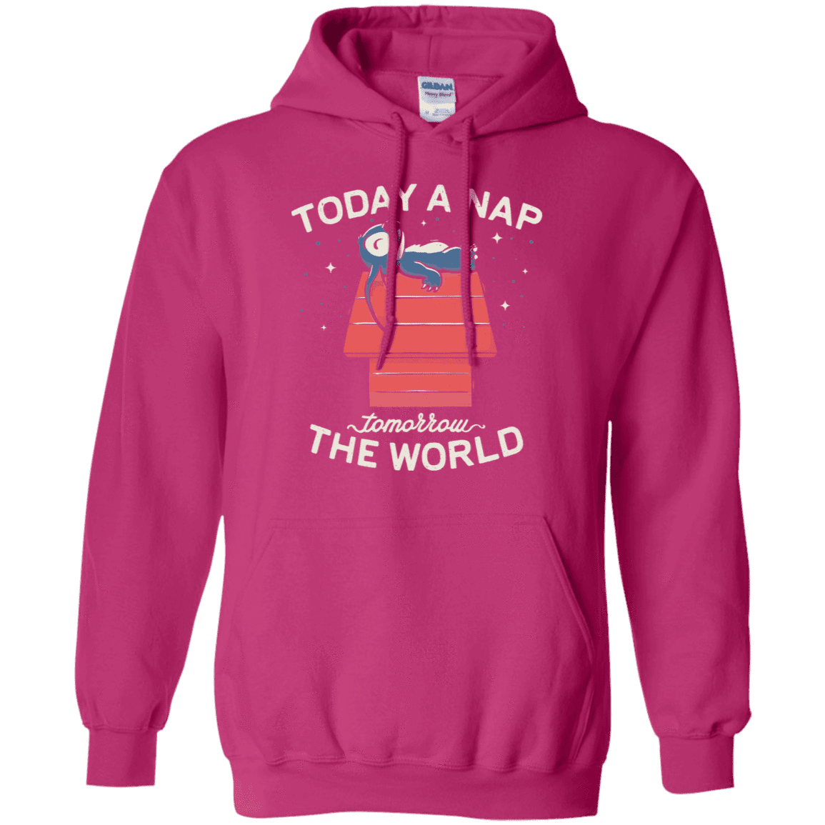 Sweatshirts Heliconia / S Today a Nap Tomorrow the World Pullover Hoodie