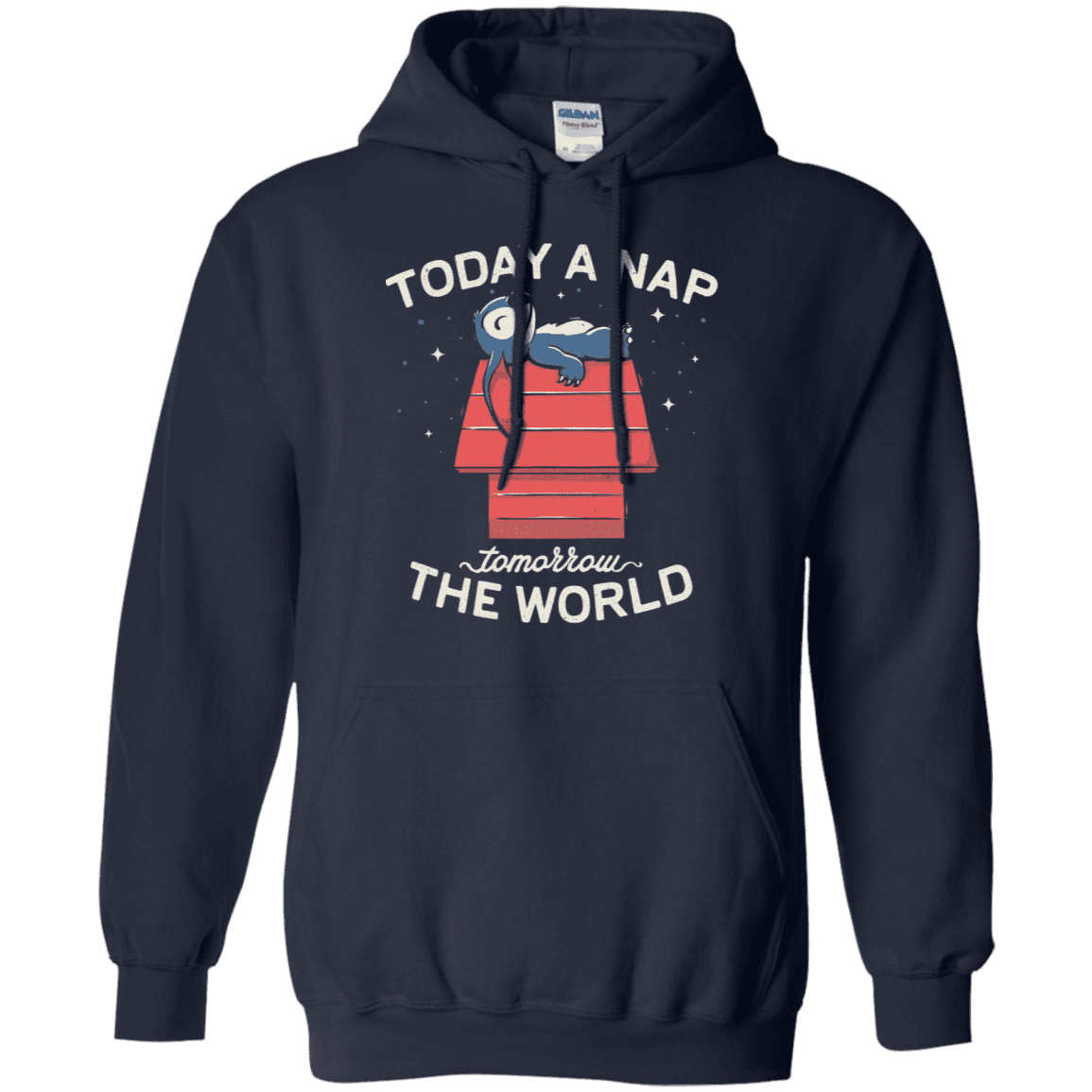 Sweatshirts Navy / S Today a Nap Tomorrow the World Pullover Hoodie