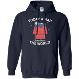 Sweatshirts Navy / S Today a Nap Tomorrow the World Pullover Hoodie