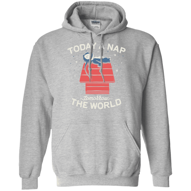 Sweatshirts Sport Grey / S Today a Nap Tomorrow the World Pullover Hoodie