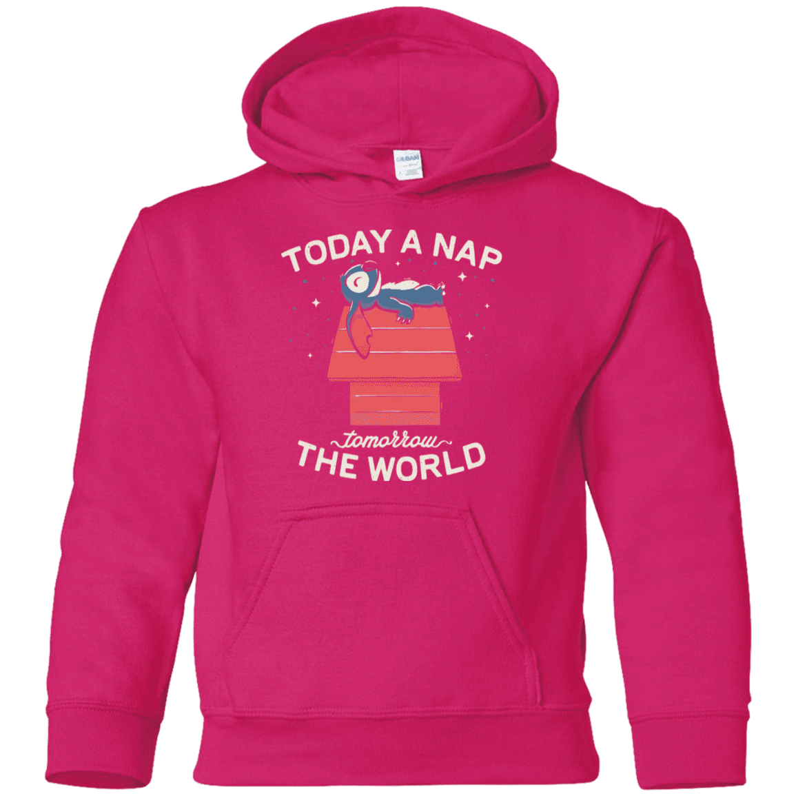 Sweatshirts Heliconia / YS Today a Nap Tomorrow the World Youth Hoodie