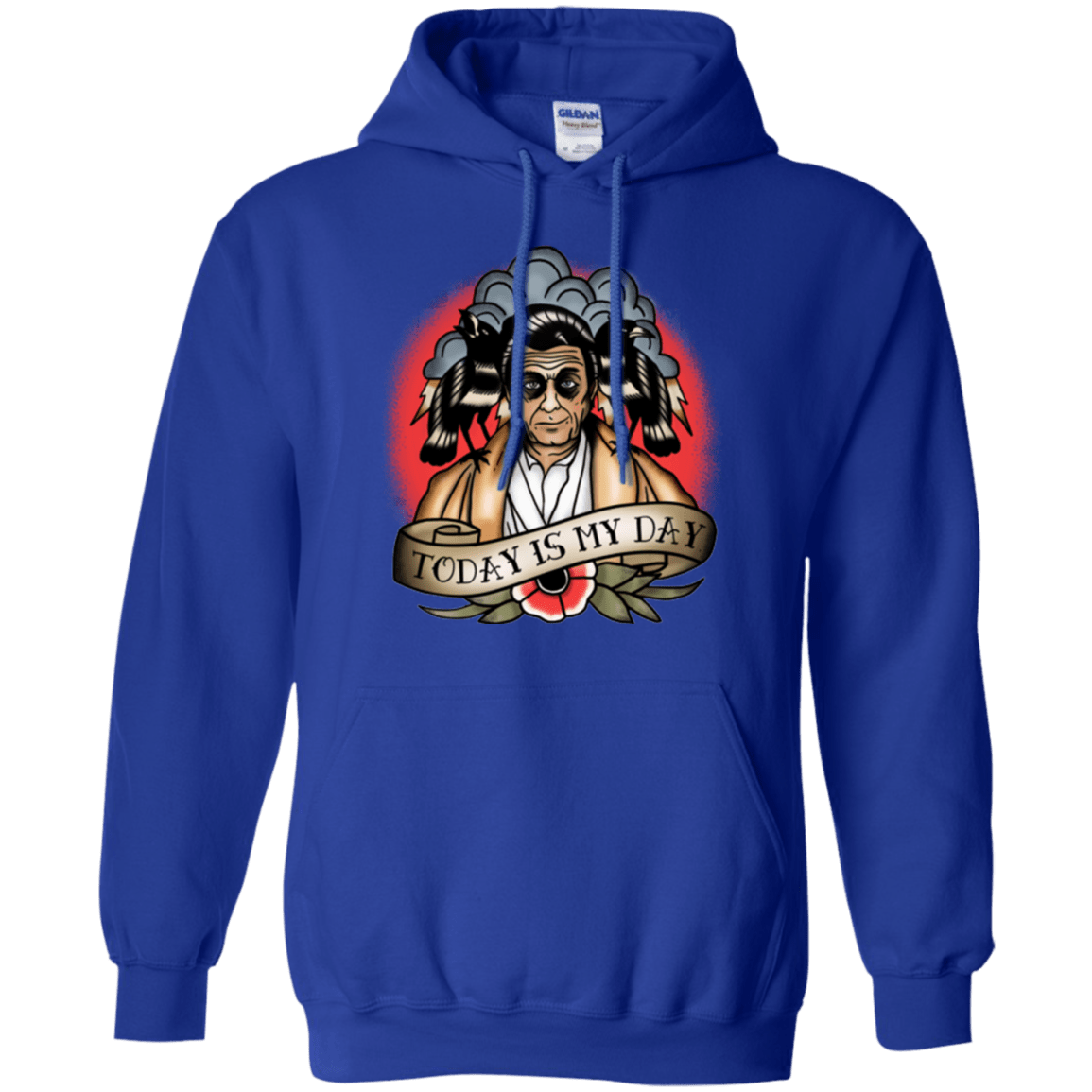 Sweatshirts Royal / Small Today Is My Day Pullover Hoodie