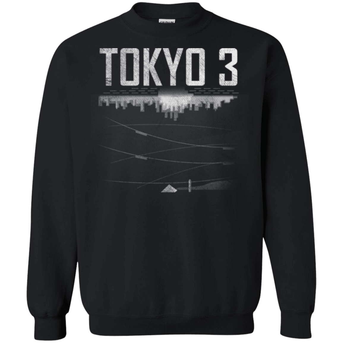 Sweatshirts Black / Small Tokyo 3 Crewneck Sweatshirt