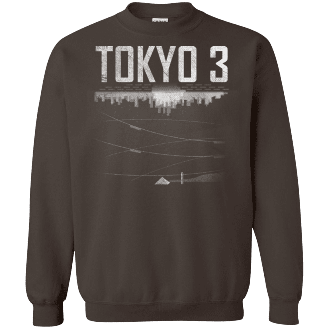 Sweatshirts Dark Chocolate / Small Tokyo 3 Crewneck Sweatshirt