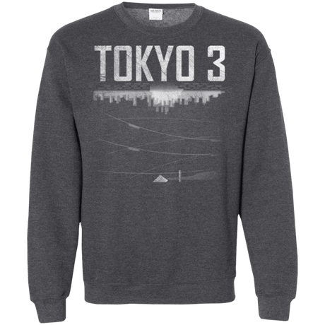 Sweatshirts Dark Heather / Small Tokyo 3 Crewneck Sweatshirt
