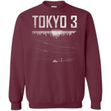 Sweatshirts Maroon / Small Tokyo 3 Crewneck Sweatshirt
