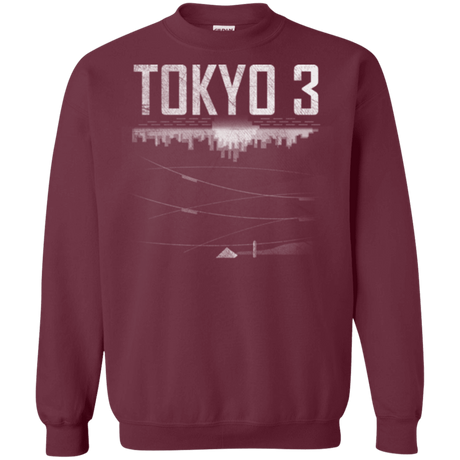 Sweatshirts Maroon / Small Tokyo 3 Crewneck Sweatshirt