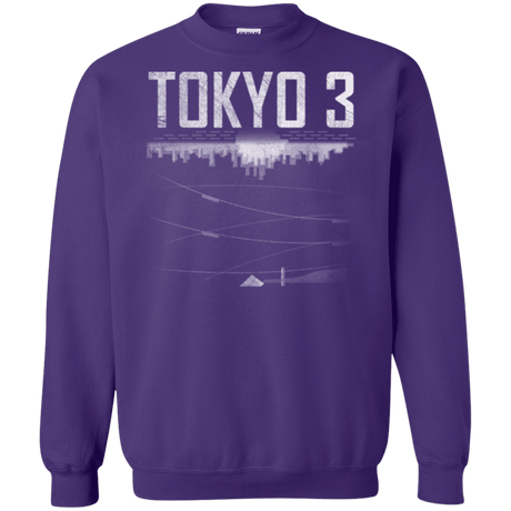 Sweatshirts Purple / Small Tokyo 3 Crewneck Sweatshirt