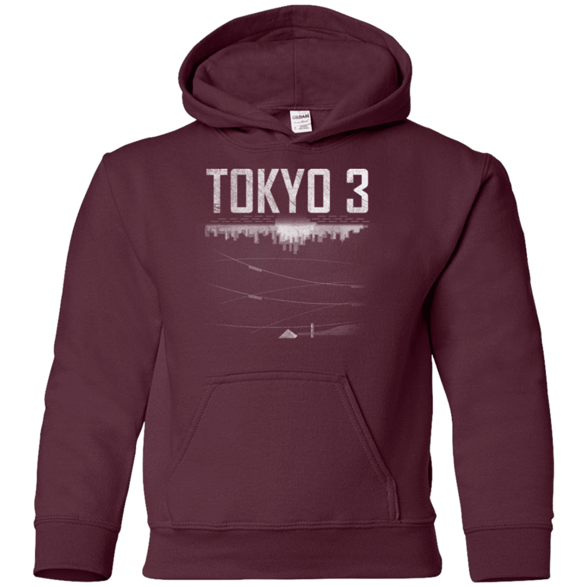 Sweatshirts Maroon / YS Tokyo 3 Youth Hoodie