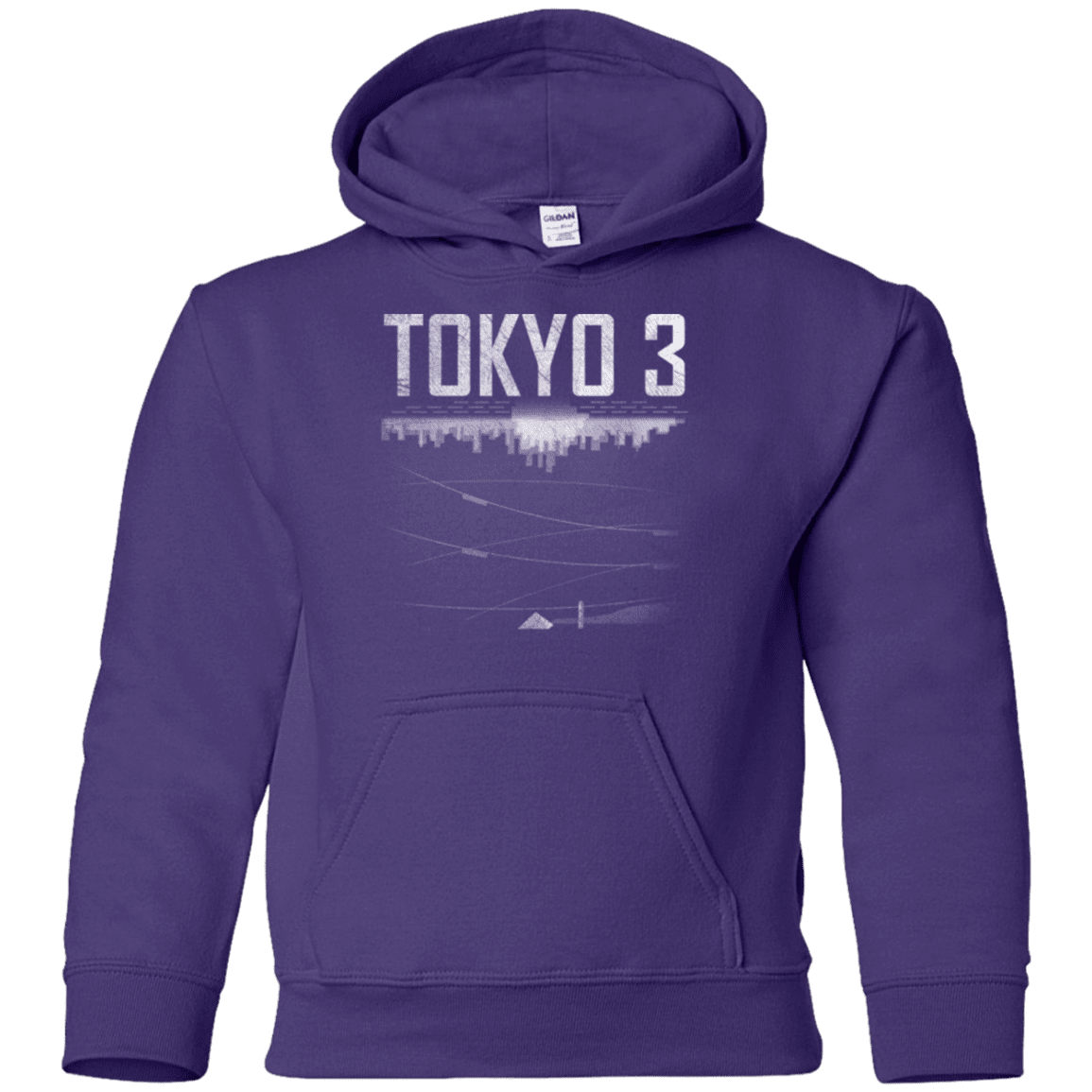 Sweatshirts Purple / YS Tokyo 3 Youth Hoodie