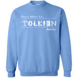 Sweatshirts Carolina Blue / Small Tolkien About Crewneck Sweatshirt