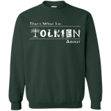 Sweatshirts Forest Green / Small Tolkien About Crewneck Sweatshirt