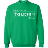 Sweatshirts Irish Green / Small Tolkien About Crewneck Sweatshirt