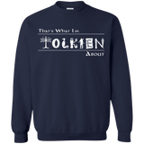 Sweatshirts Navy / Small Tolkien About Crewneck Sweatshirt