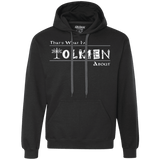 Sweatshirts Black / Small Tolkien About Premium Fleece Hoodie