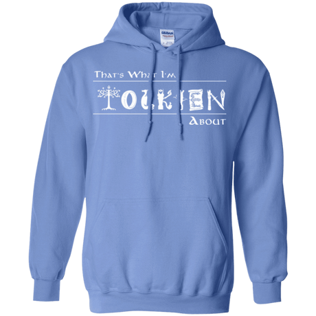 Sweatshirts Carolina Blue / Small Tolkien About Pullover Hoodie