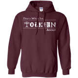 Sweatshirts Maroon / Small Tolkien About Pullover Hoodie