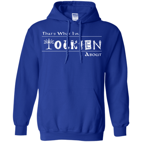 Sweatshirts Royal / Small Tolkien About Pullover Hoodie